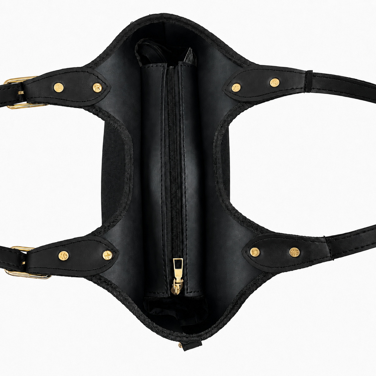 Bucket Canvas Tote Bag Black