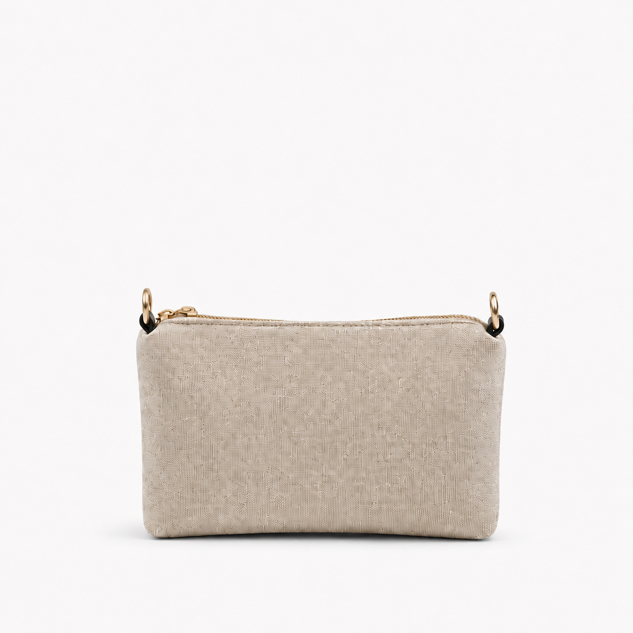 Canvas Classic Pouch Beige & Brown