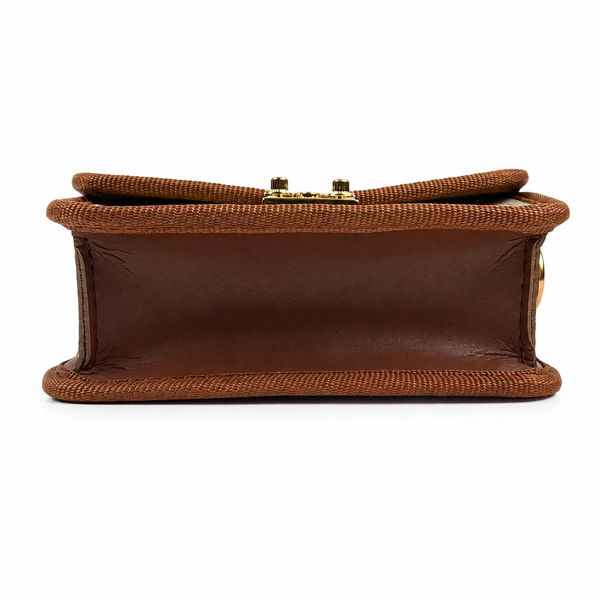 Mini Canvas CrossBody Bag Boski & Brown