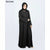 Sheer Pearl Abaya (Emerald Black) for Women online in Pakistan
