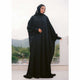 Cuff Sleeve Abaya Black (006)