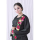 Black Embroidered Abaya (014)