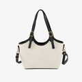 Bucket Canvas Beige & Black