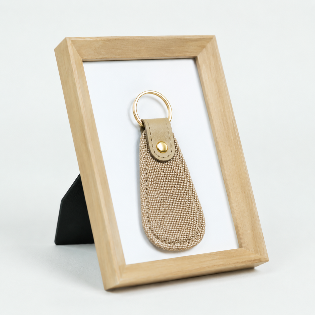 Canvas Trace Shape Keychain