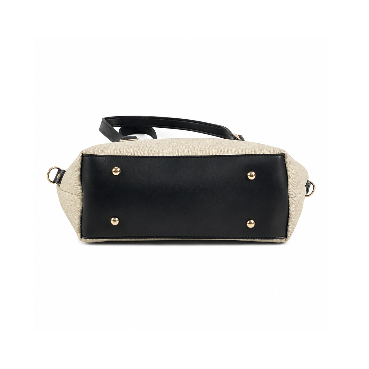 Bucket Canvas Beige & Black