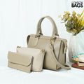 Olive Bag Set of 3 Beige