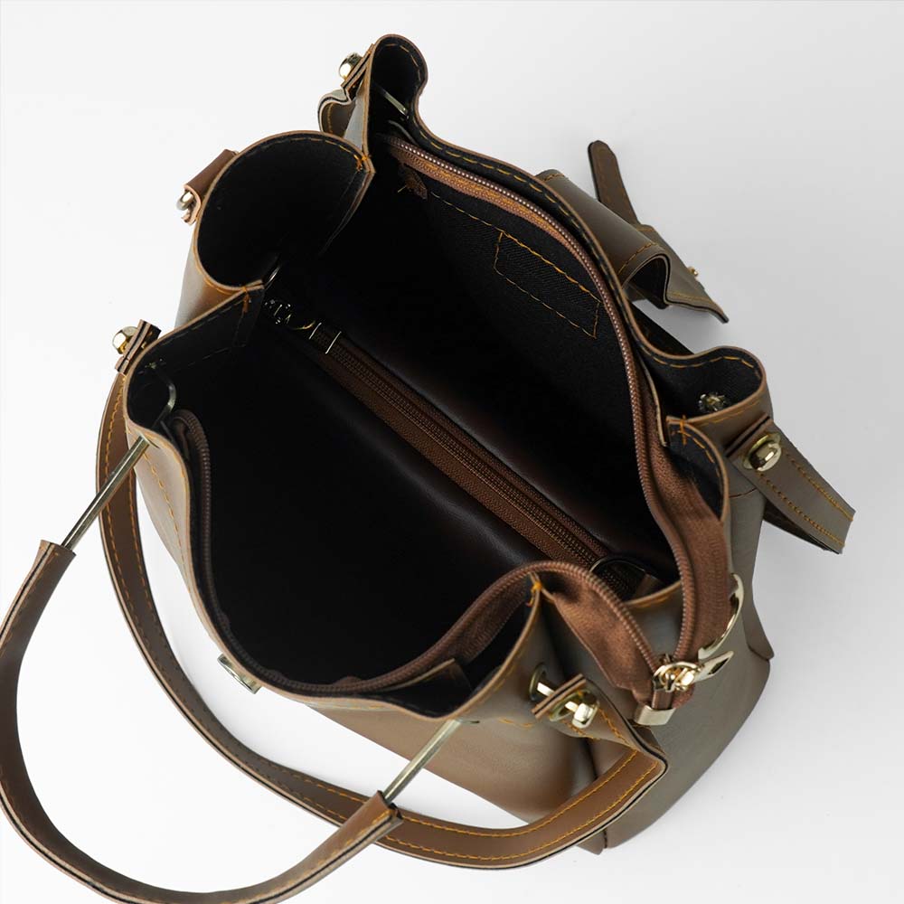 Emerald Set of 3 bag brown