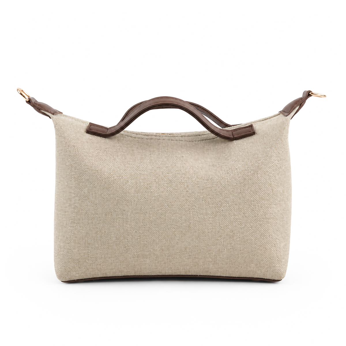 The Duffel Canvas Bag Beige