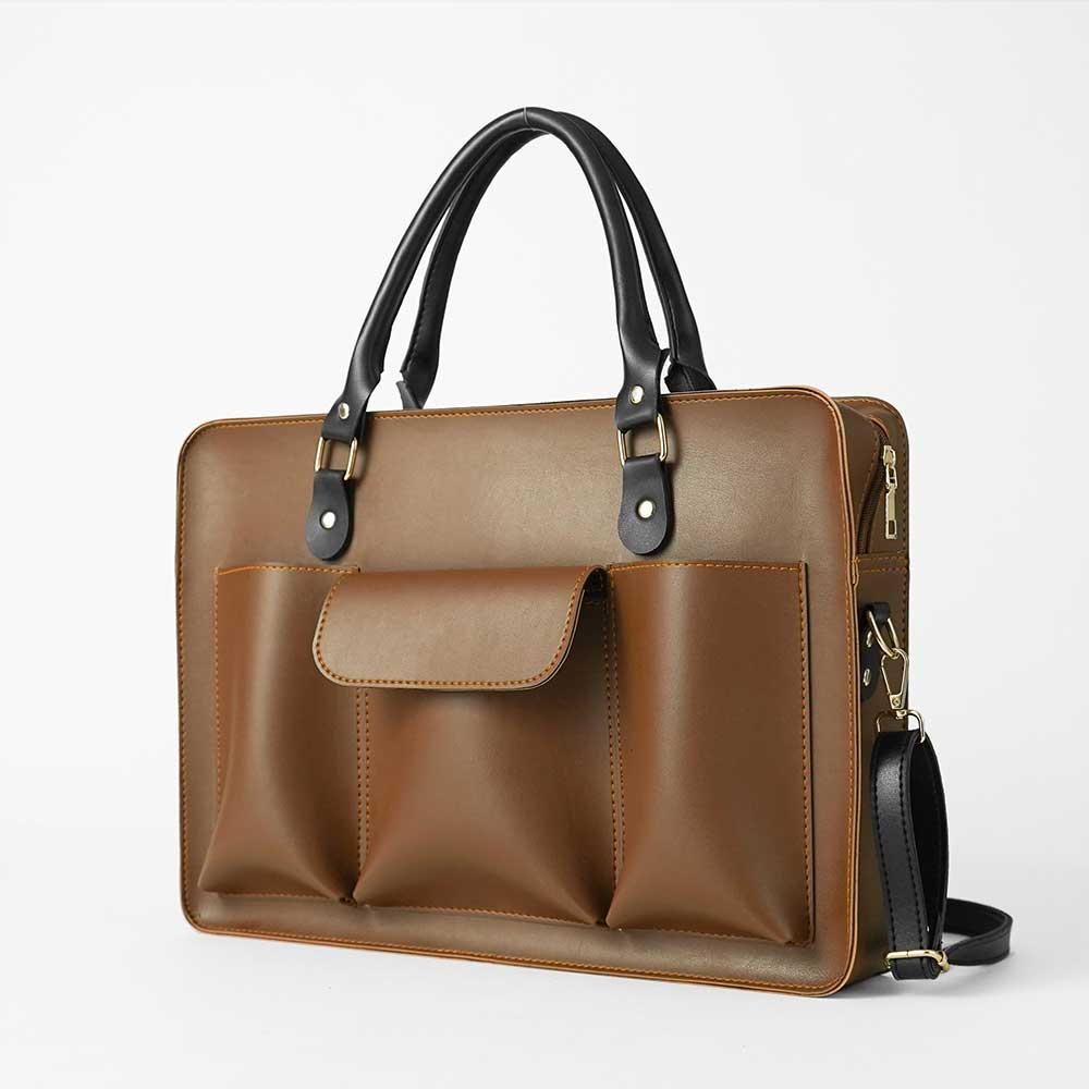 Fizzy Laptop Bag Brown