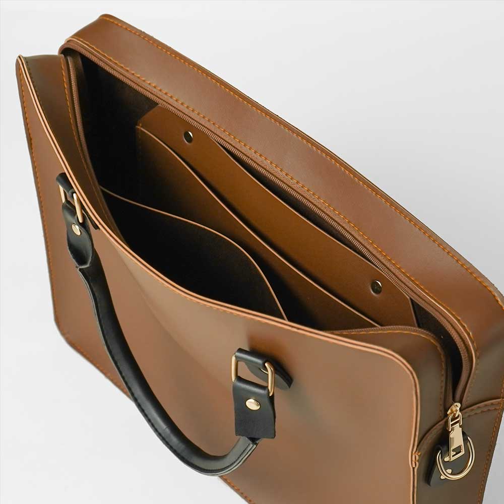 Fizzy Laptop Bag Brown
