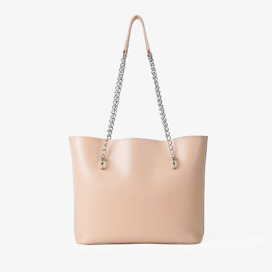 Verona Tote Bag Peach