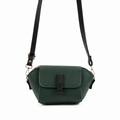 Mini Flap Crossbody Bag Green