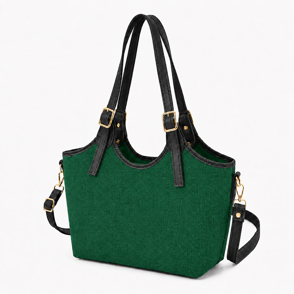 Bucket Canvas green & black