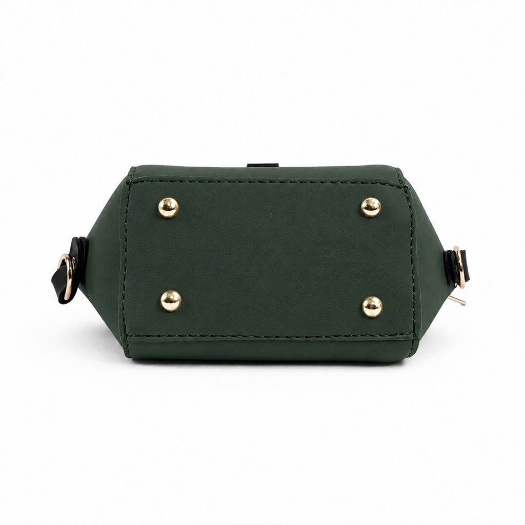 Mini Flap Crossbody Bag Green