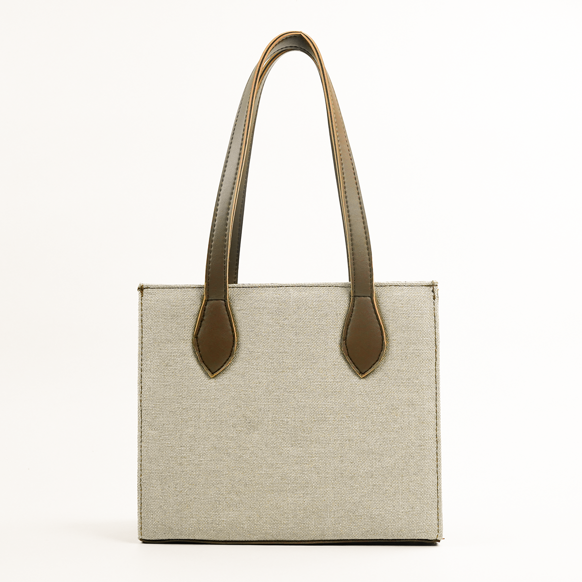 Box Canvas Beige & Brown