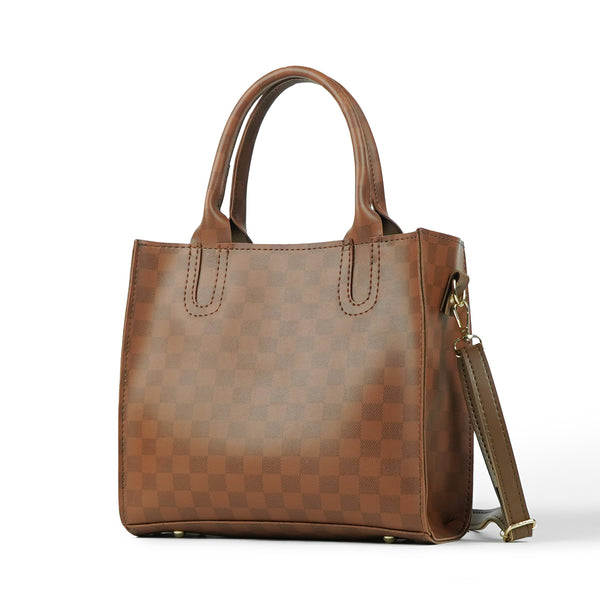 Service Bag Brown (checkered)