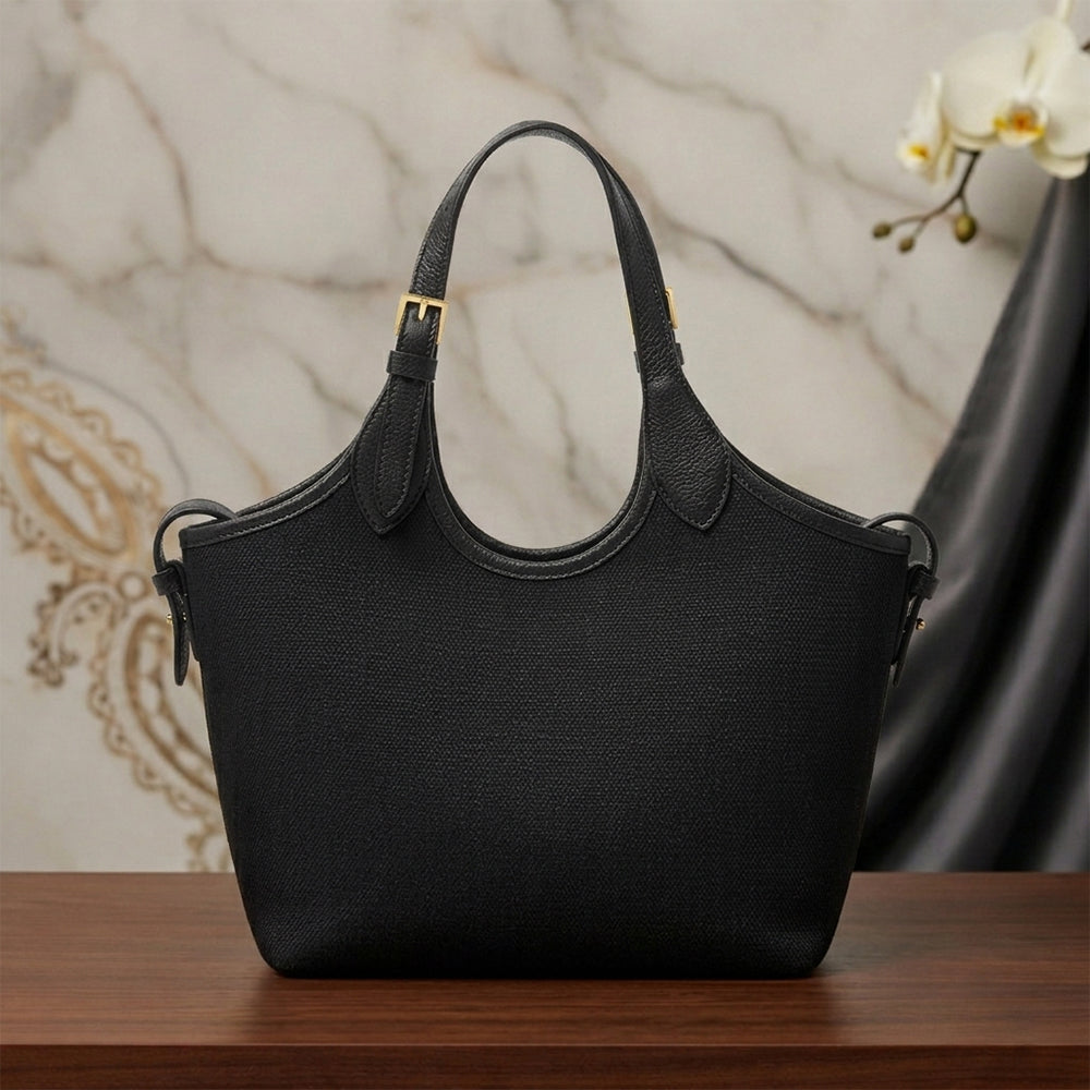 Bucket Tote Bag Black