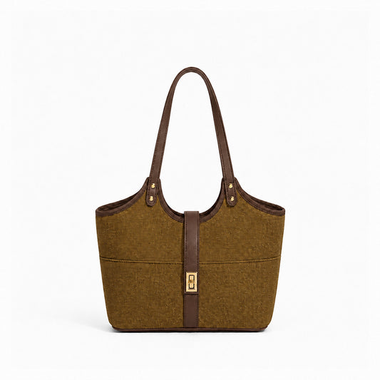 Mira Canvas Bag Brown