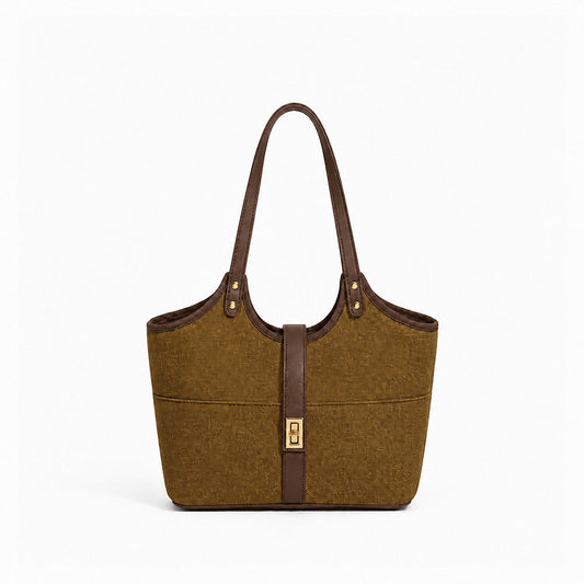 Mira Canvas Bag Brown