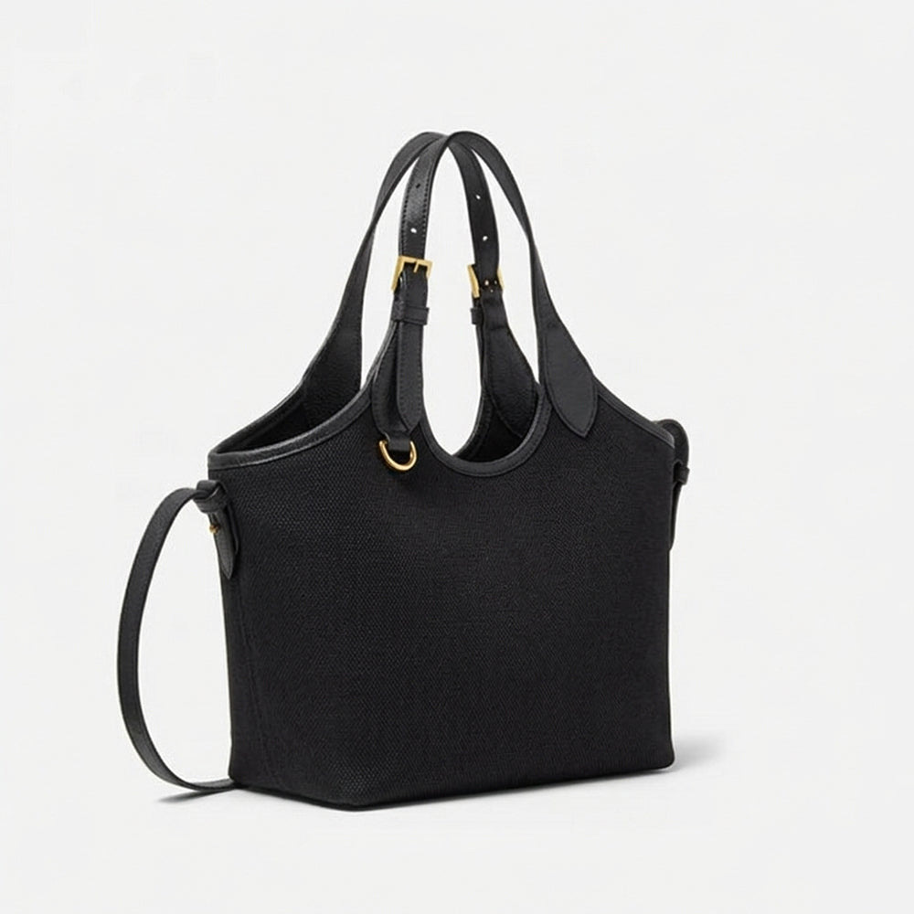 Bucket Tote Bag Black