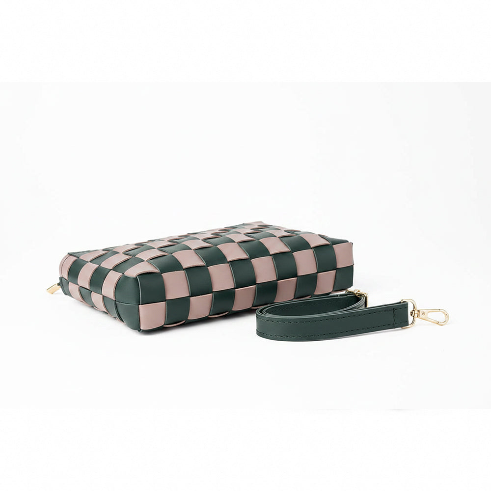 Cot Bag (Peach & Green)