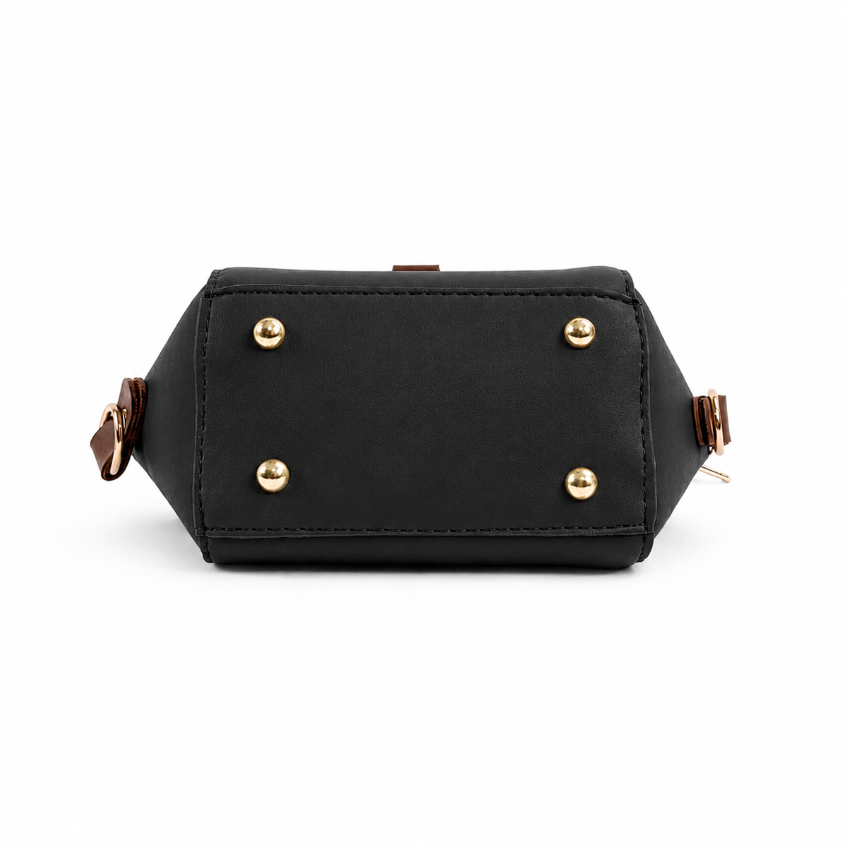 Mini Flap Crossbody Bag Black