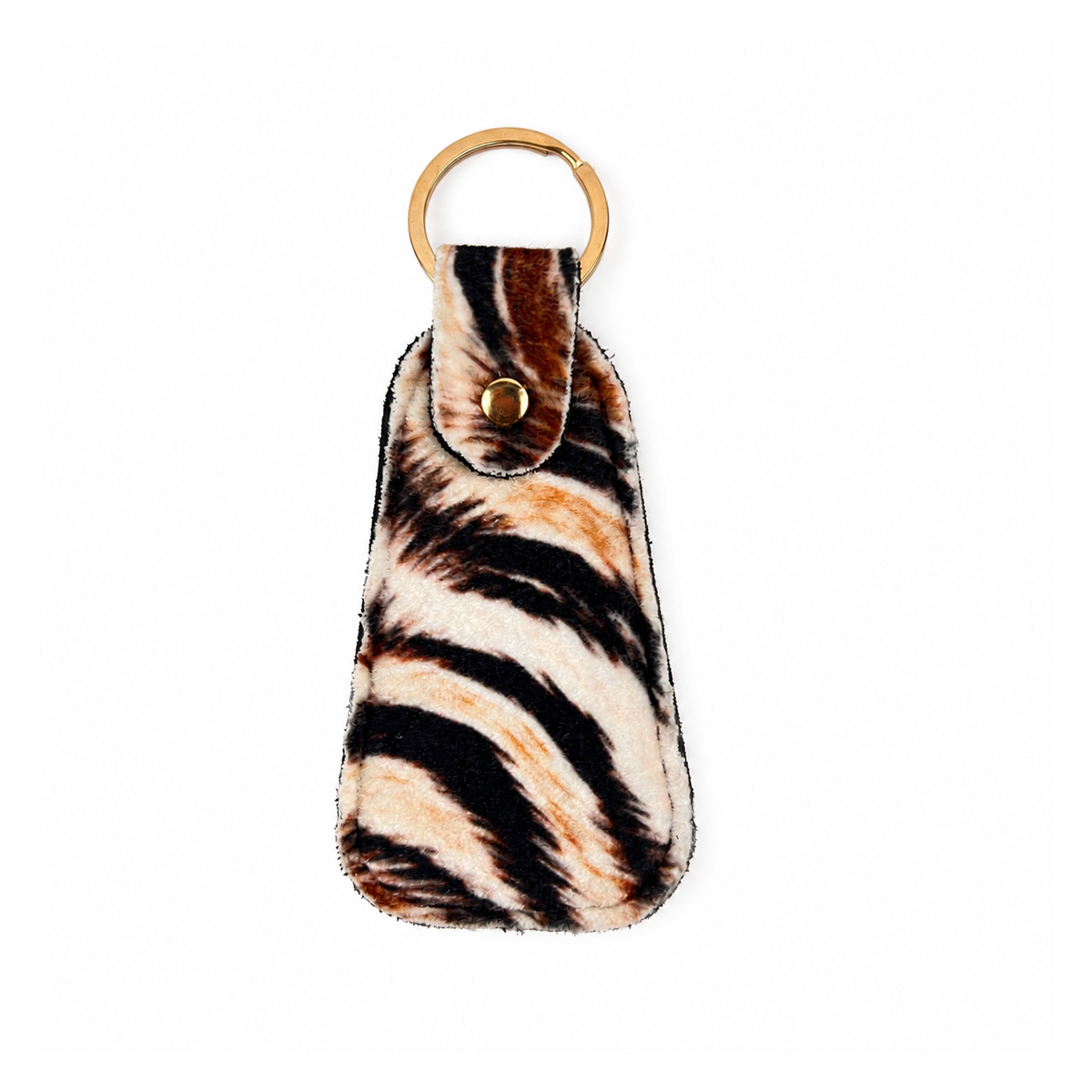 Tiger Canvas Keychains