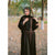 Black & Brown Front Open Abaya