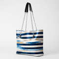 Verona Tote Bag Ocean Canvas