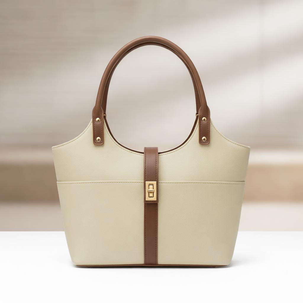 Mira Canvas Bag Plane Beige