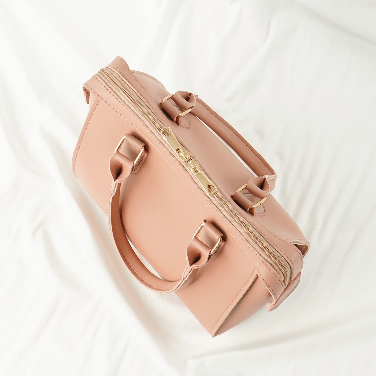 Olive Bag Set of 3 Peach