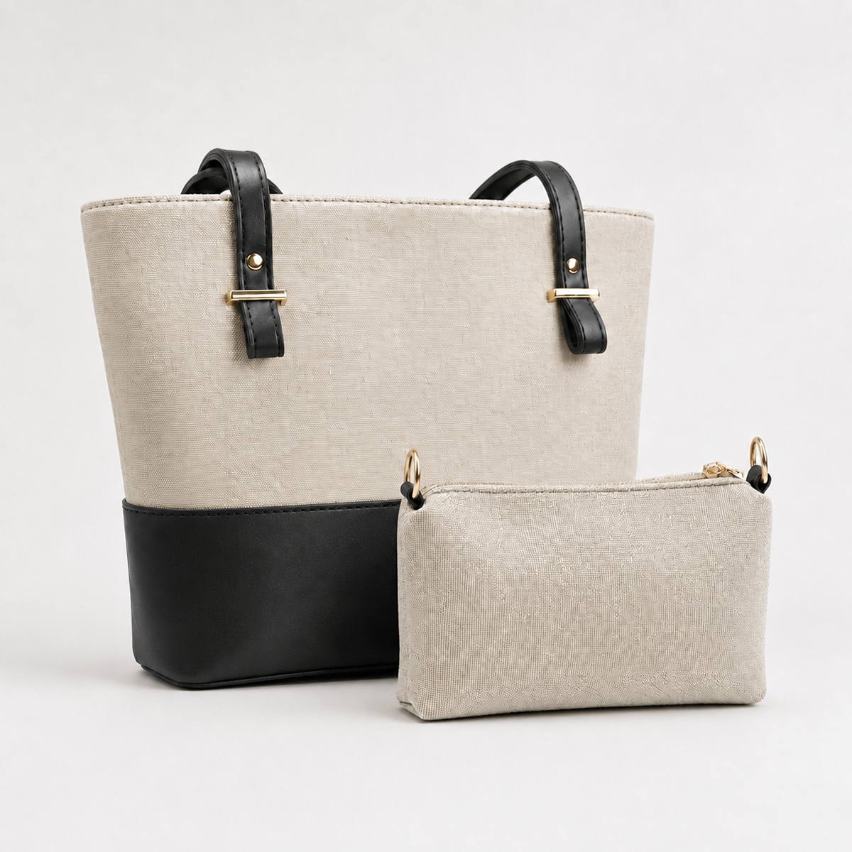Canvas Classic Beige & Black