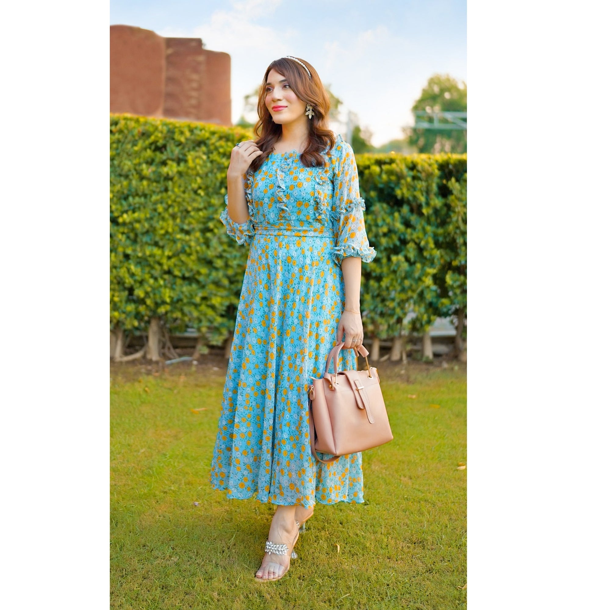 Emerald Bag Set Of 3 Beige