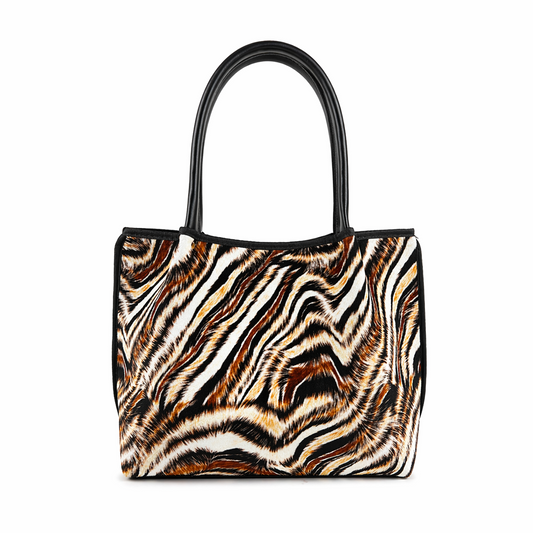 Daily Tote Tiger Canvas Bag