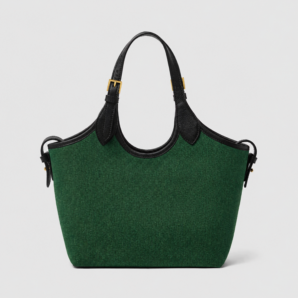 Bucket Canvas green & black