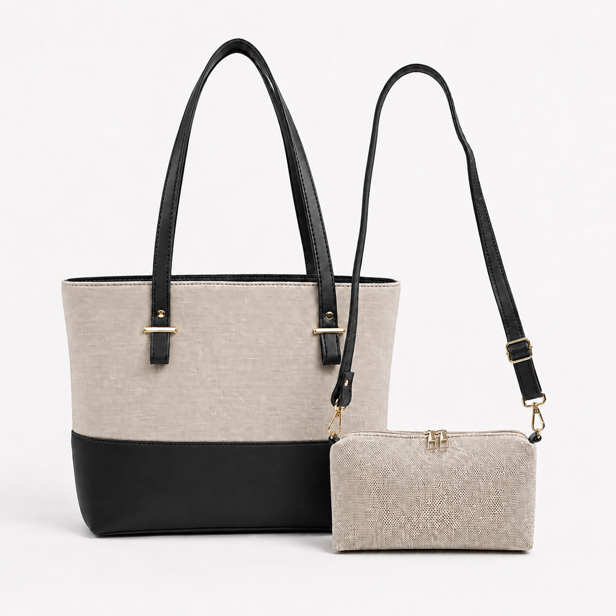 Canvas Classic Beige & Black