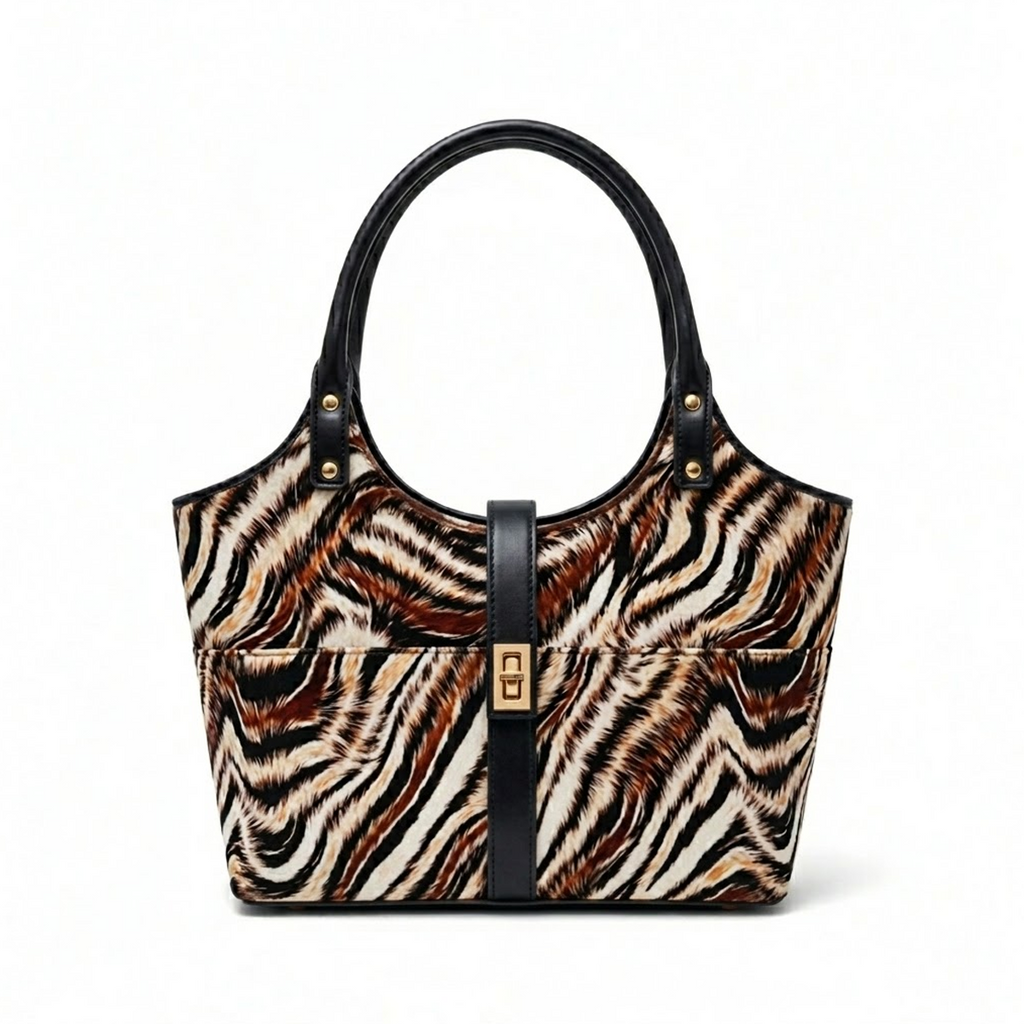Mira Tiger Canvas Bag