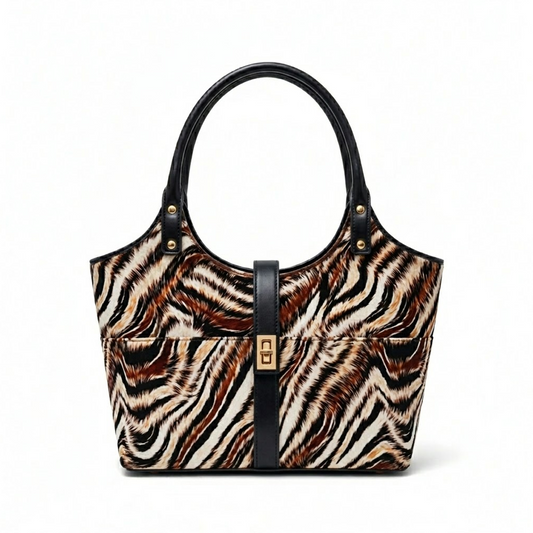 Mira Tiger Canvas Bag