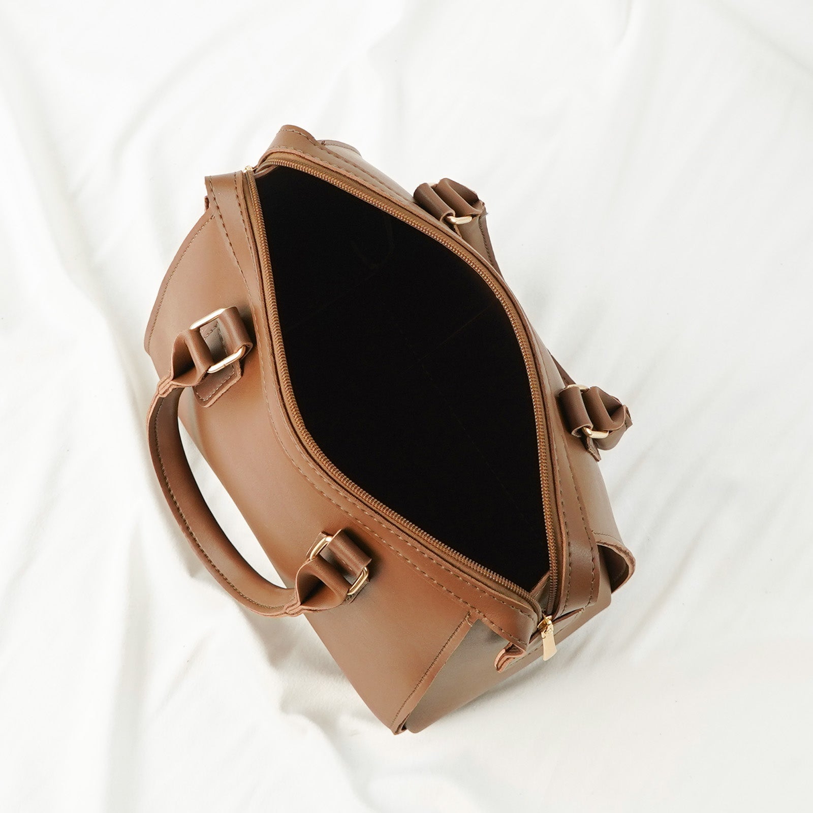 Olive Bag Set of 3 Brown