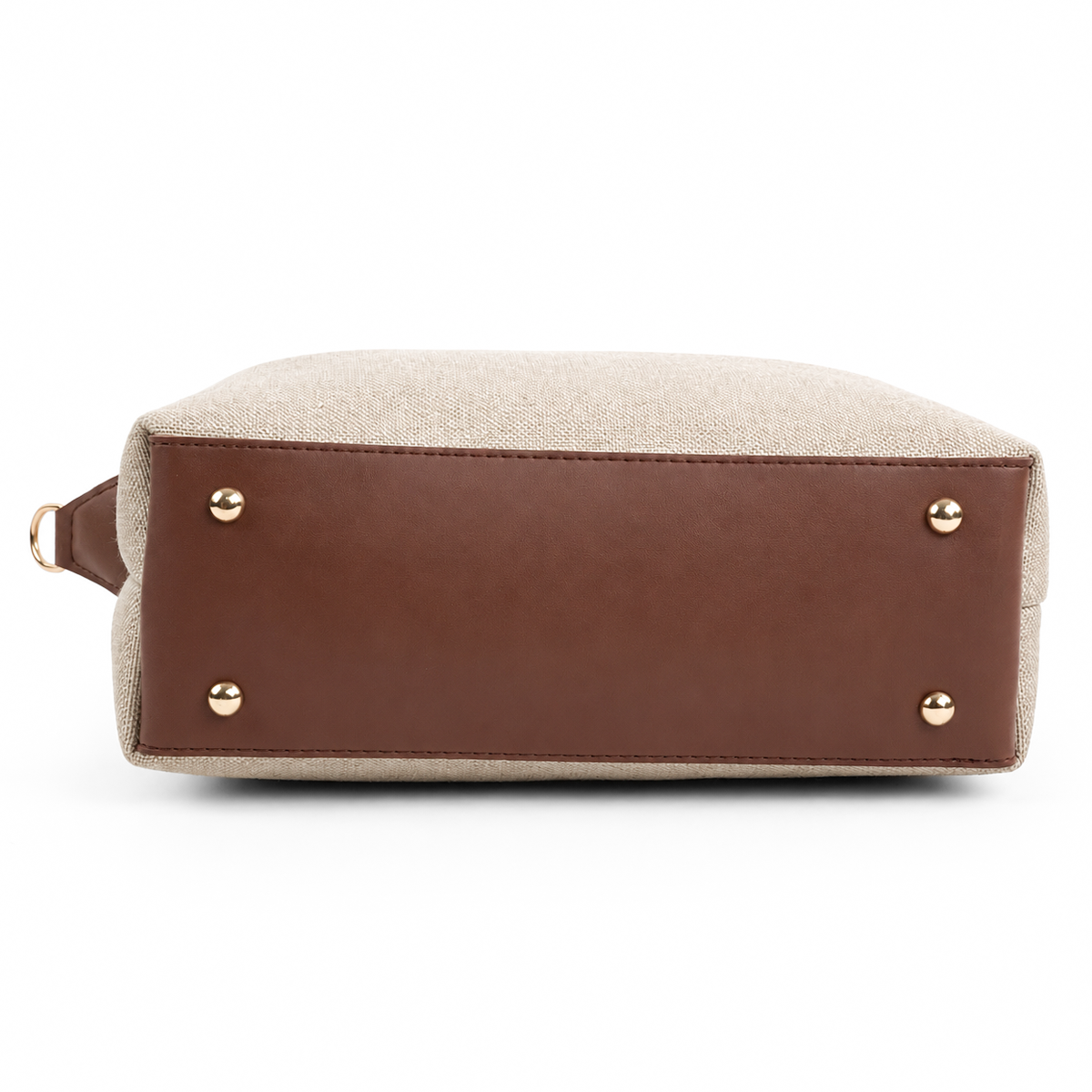 The Duffel Canvas Bag Beige