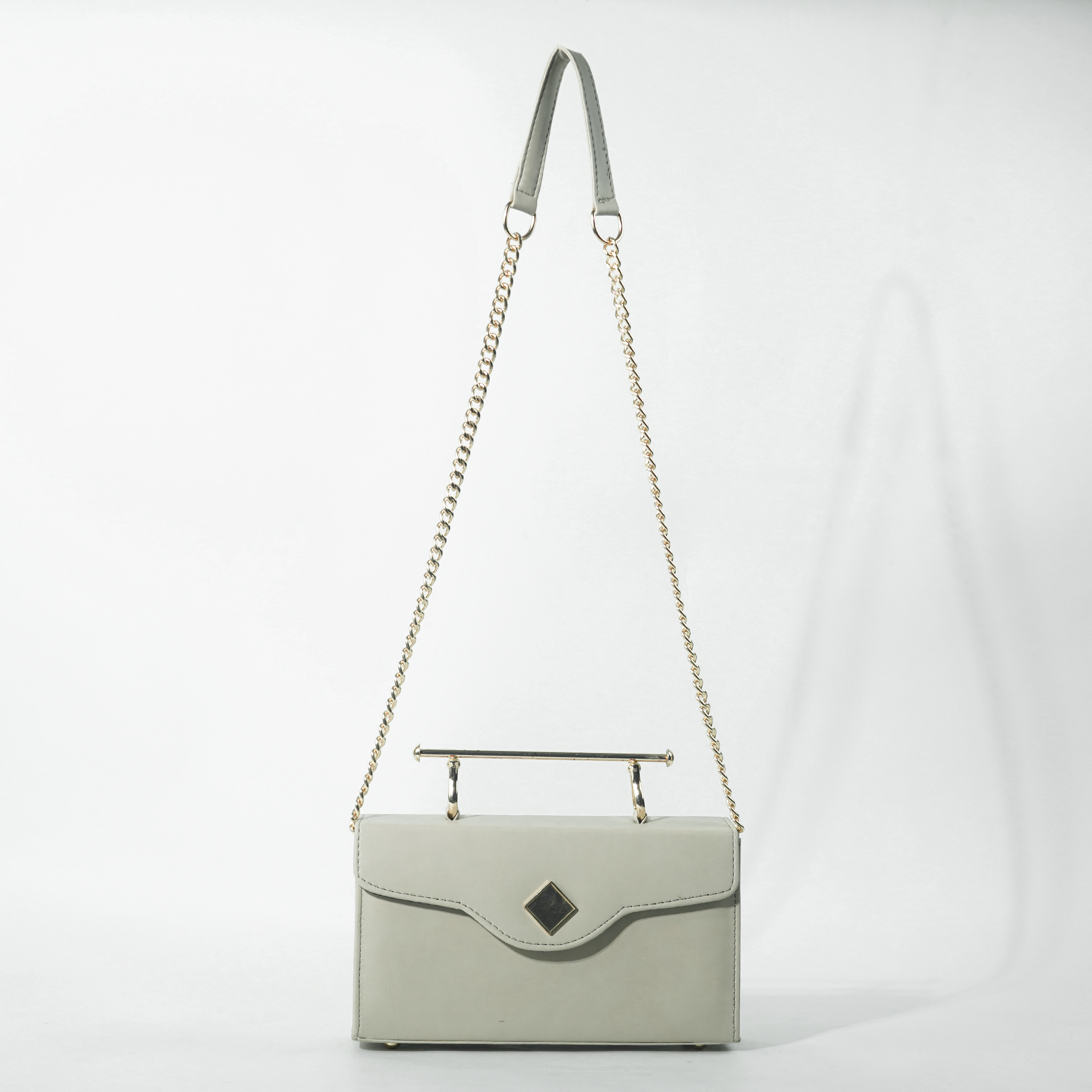 Elegant Box bag Beige
