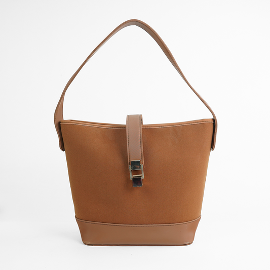 Solea Bucket Bag Brown