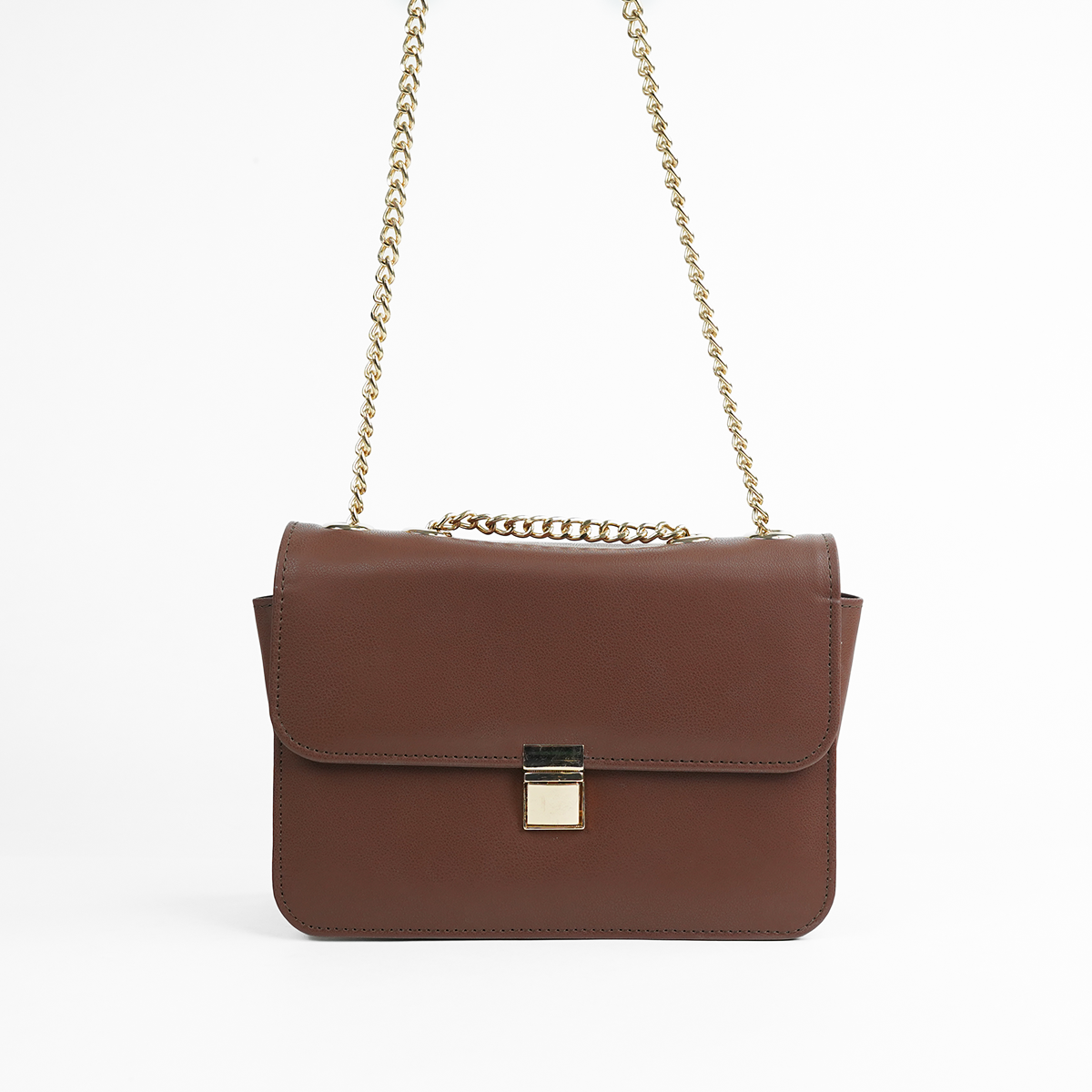 Aurelia Chain Bag Brown