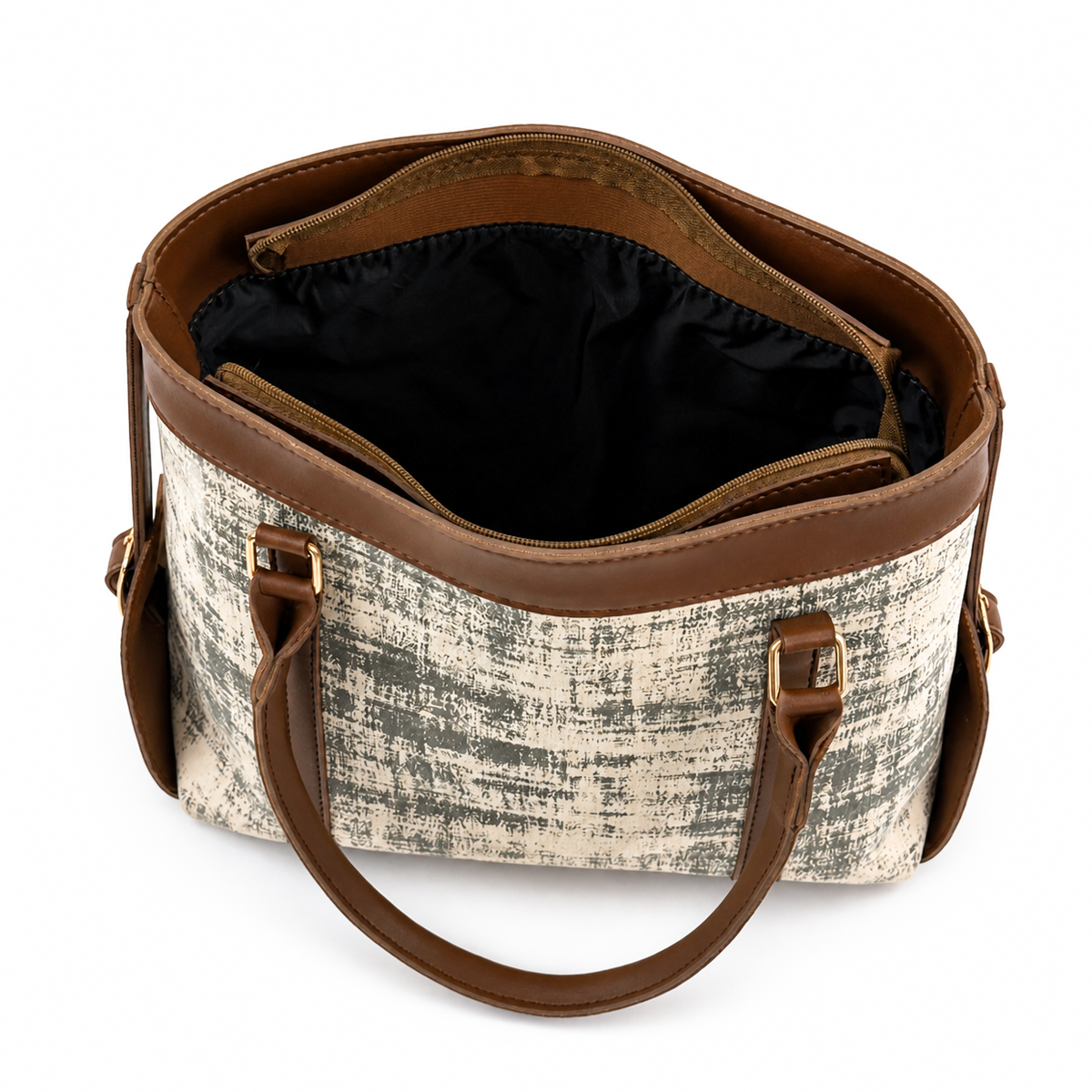 Grace Texture Canvas Tote Bag