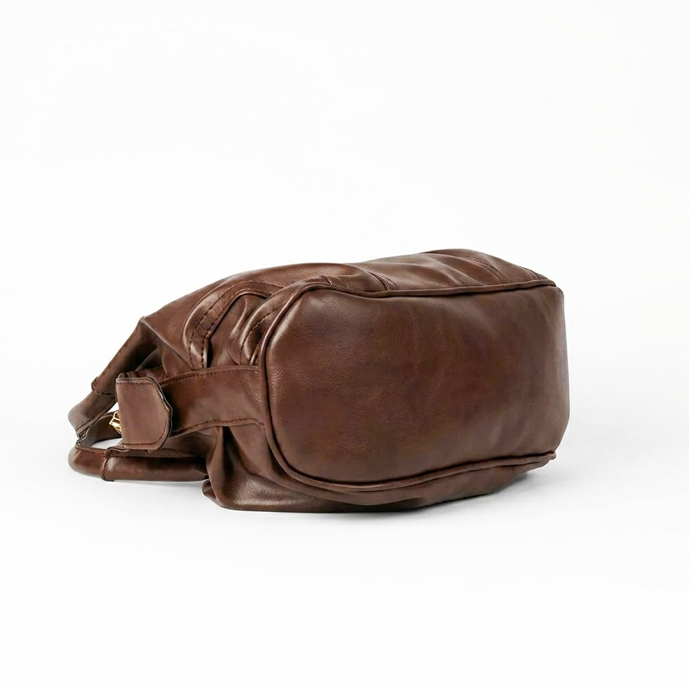 Scrunchie Bag Brown