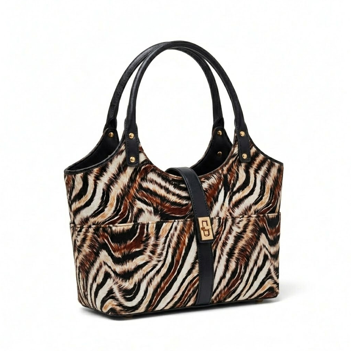 Mira Tiger Canvas Bag
