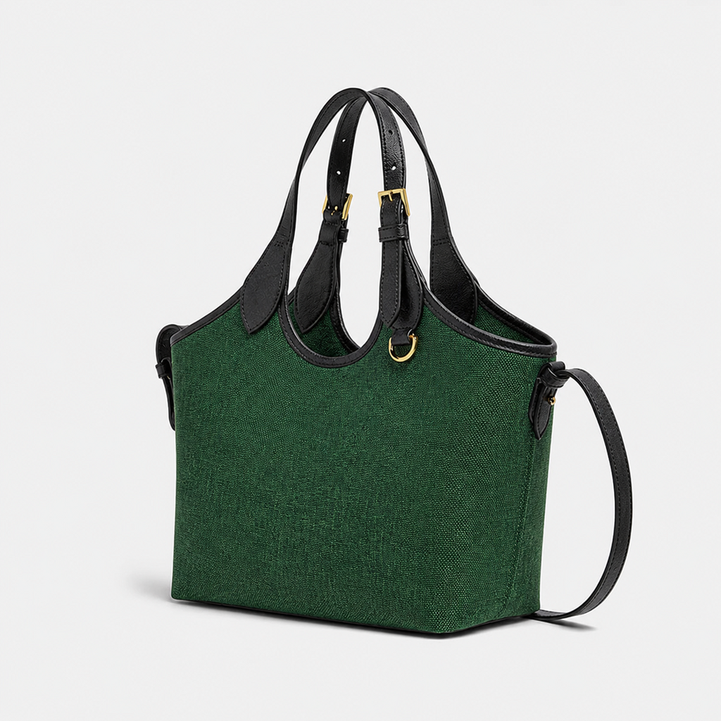 Bucket Canvas green & black