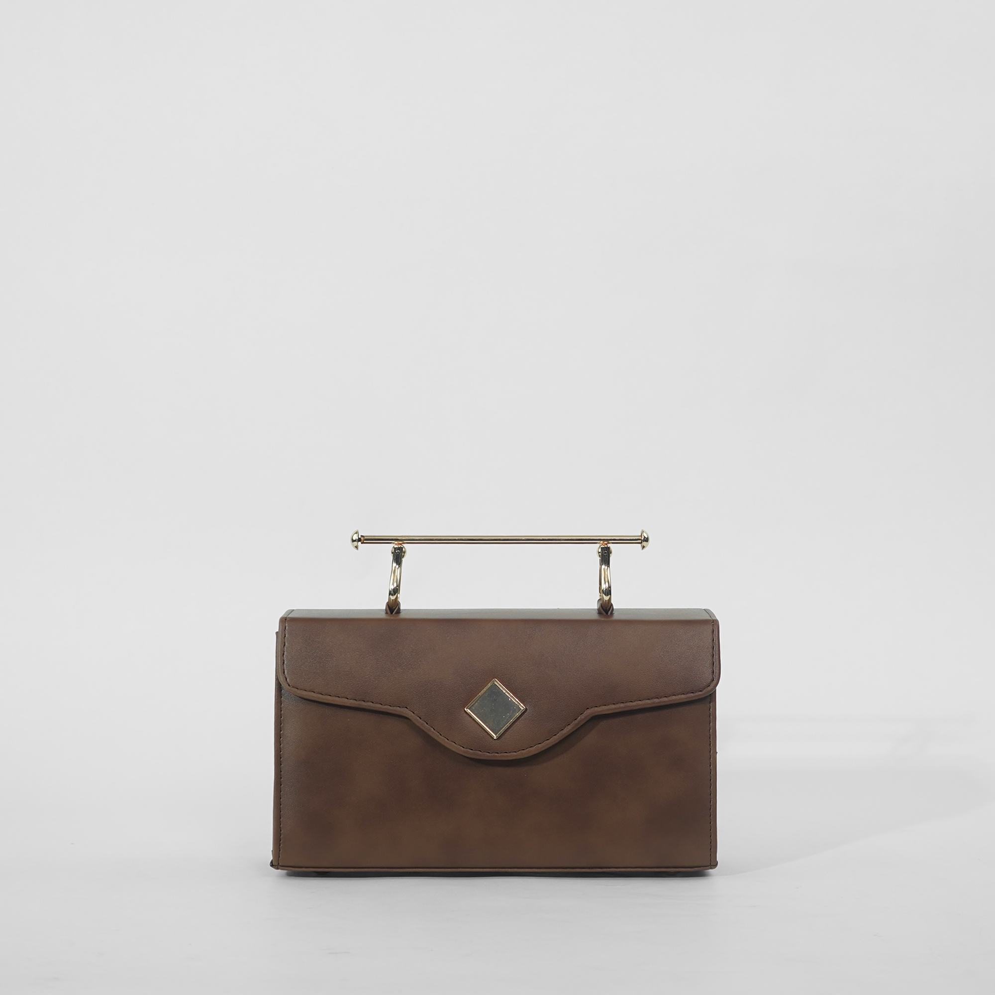 Elegant Box bag Brown