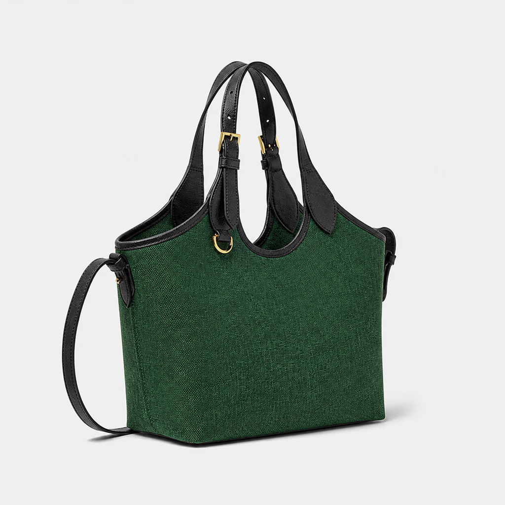 Bucket Canvas green & black