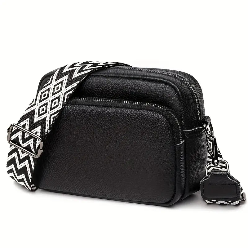 Messenger Shoulder Bag Black